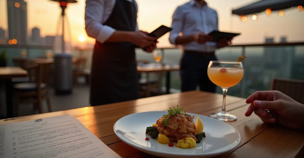 Rooftop Restaurant Strategies: Menu, Service, Ambiance