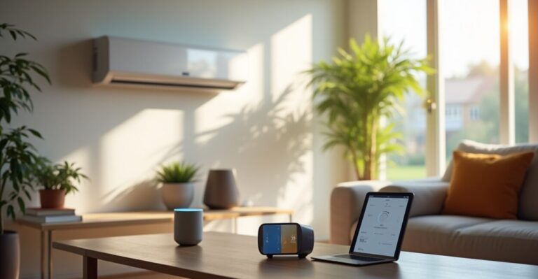 smart ac trends 2025: voice controls, energy insights, Google Nest–LG integrations, and voice scenes to cut idle runtime