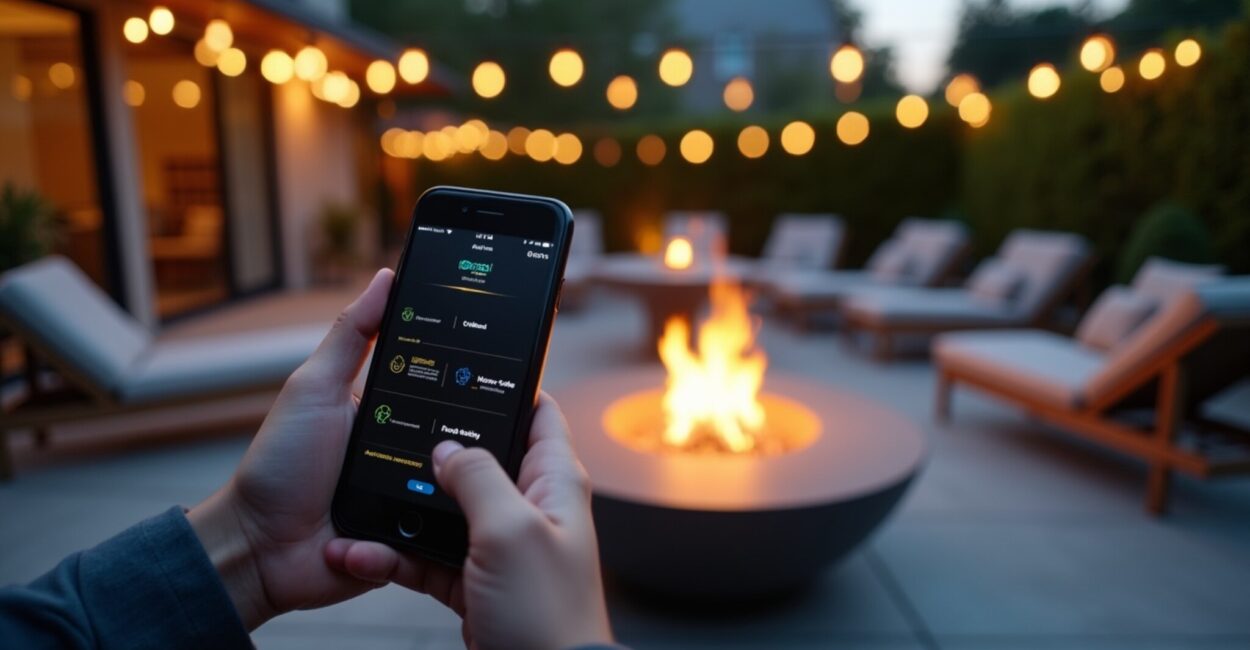 smart fire pit technology