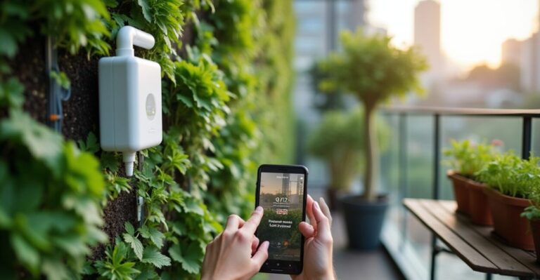 smart vertical garden and test smart systems such as Wi‑Fi controllers and sensor kits (e.g., automated drip units) that track water and light