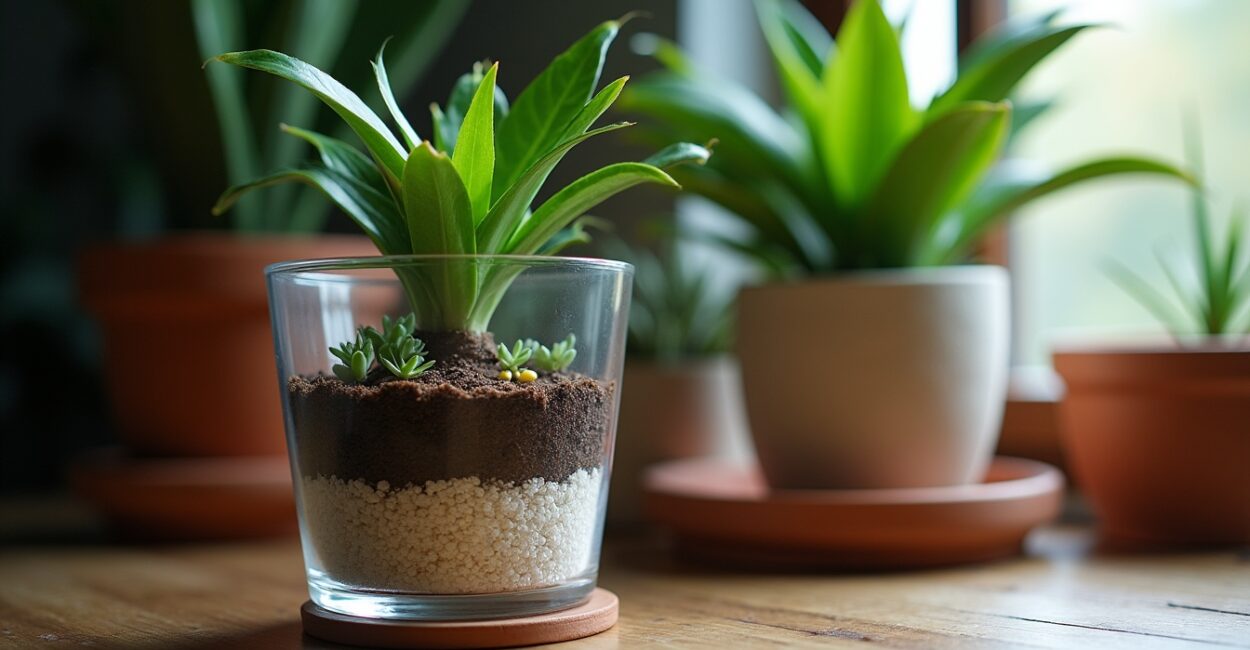 Soil, pots, and drainage: build a low-light watering system