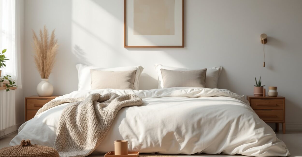 Textiles And Minimalist Styling For Cozy Comfort