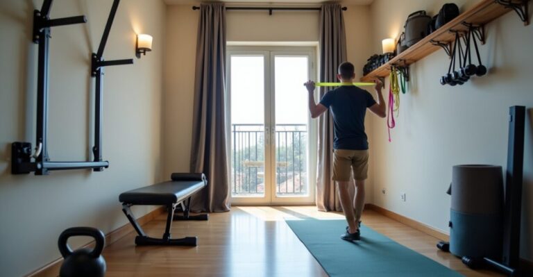 compact home gym ideas