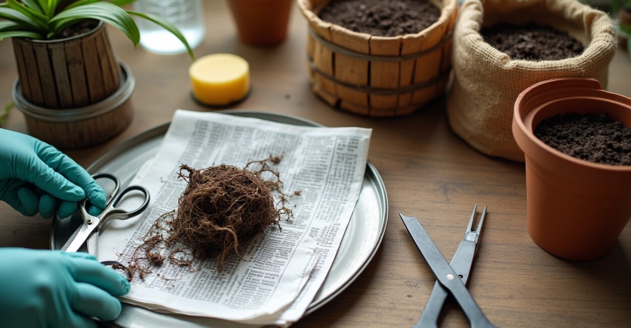 Tools and Prep: Essentials for a smooth repot