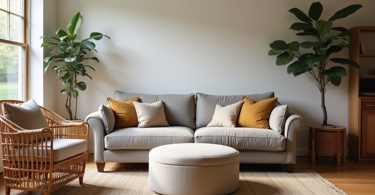 3. Furniture Choices: Rattan Chairs, Low-profile Sofas, and Multifunctional Pieces