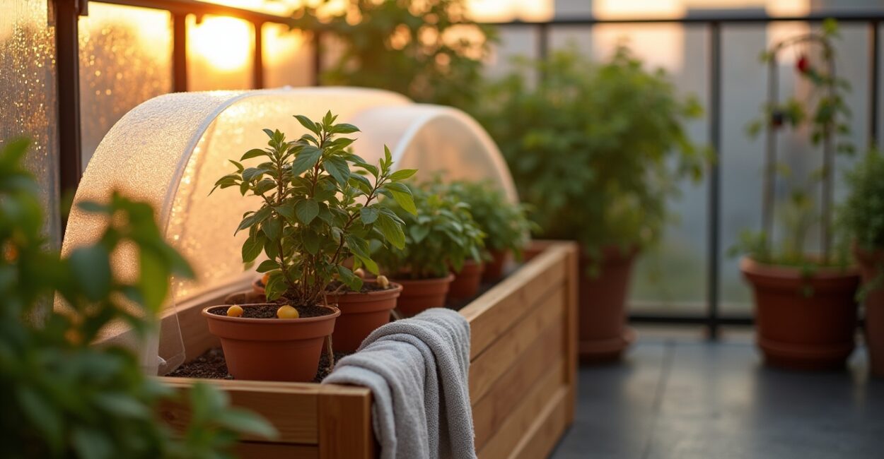 5. Balcony Greenhouse Box: Big Impact for Tiny Spaces