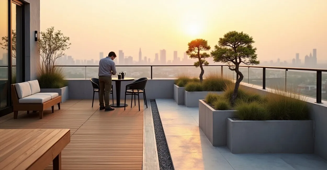 7 Rooftop Terraces Inspiring Minimalist City Views