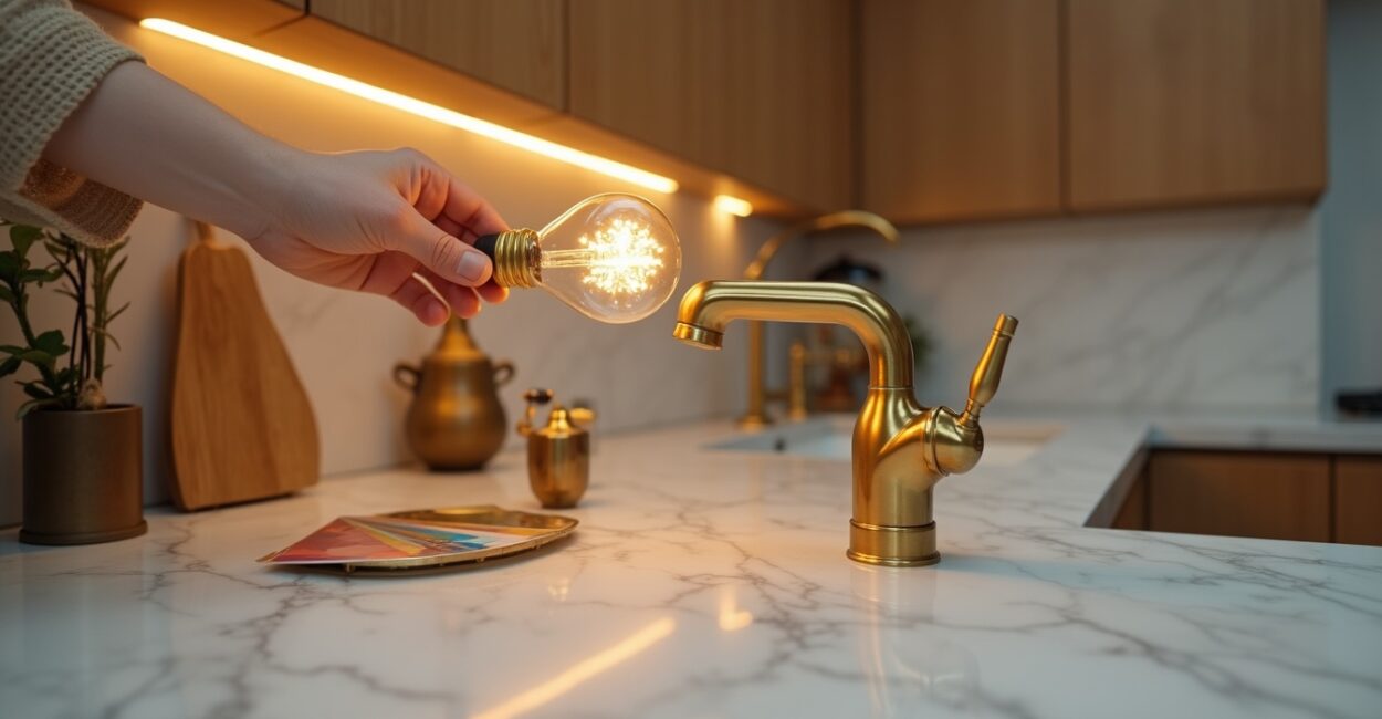 Choosing Finishes, Bulbs, and Color Temperature