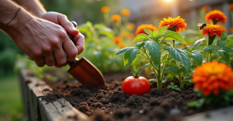 Companion Planting Tips for Tomatoes in Backyard 2025