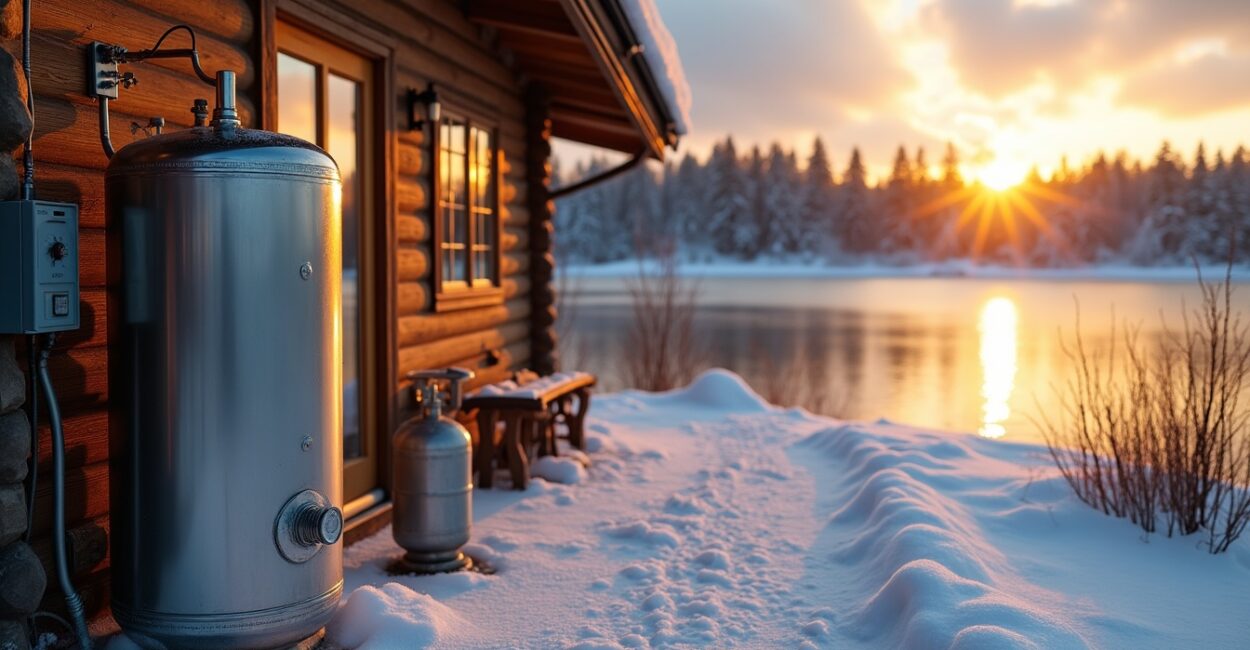 Designing an Efficient Solar Water Heating System for a Lake Cabin