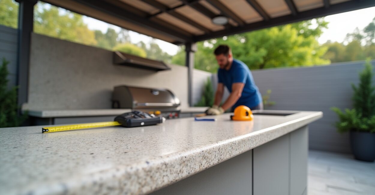 Durable Materials And Weatherproof Counters For Year-Round Use