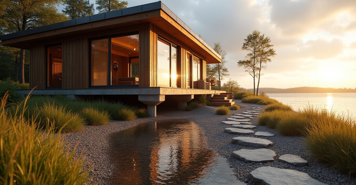 Energy, Resilience and Sustainability in Lake House Design