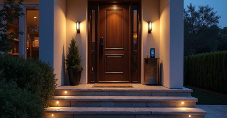 Front Entrance Lighting Trends 2025 for Luxury Homes
