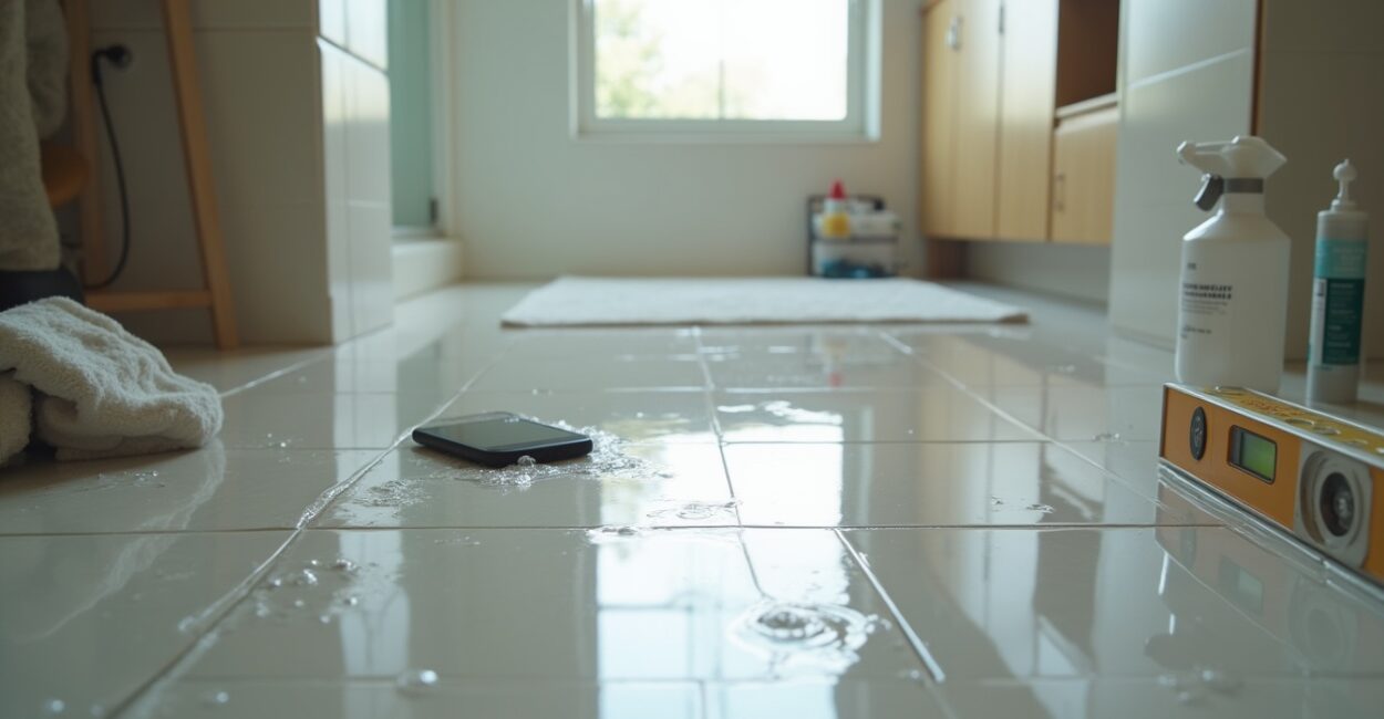 How Slippery Bathroom Tile Turns Bathrooms Into Hazards