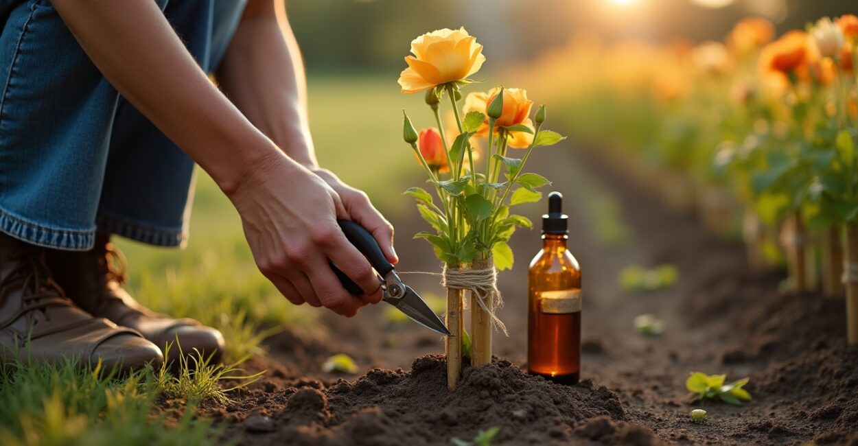 How to Make Showy Stems: Pruning, Staking, and a Single Secret Feed