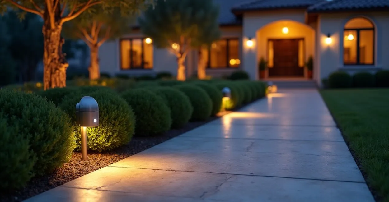 Lighting Design: Led Path Lights, Uplighting, and Smart Controls