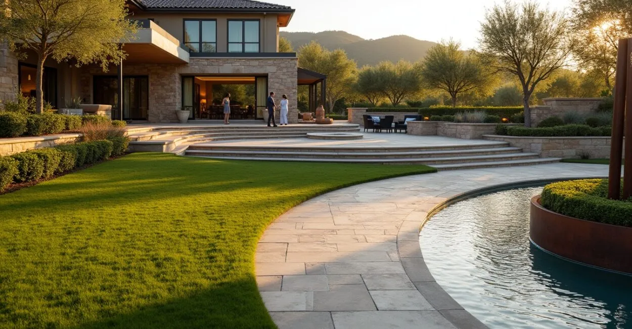 Luxury Landscaping Features That Raise Property Value 2025