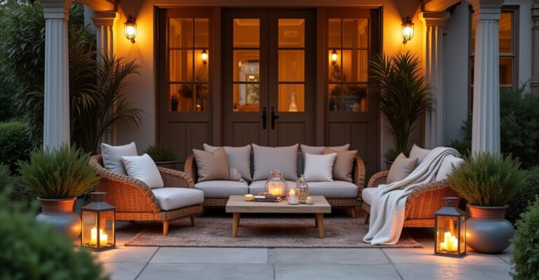 Luxury Porch Ideas for 2025: 7 Stylish Seating Tips