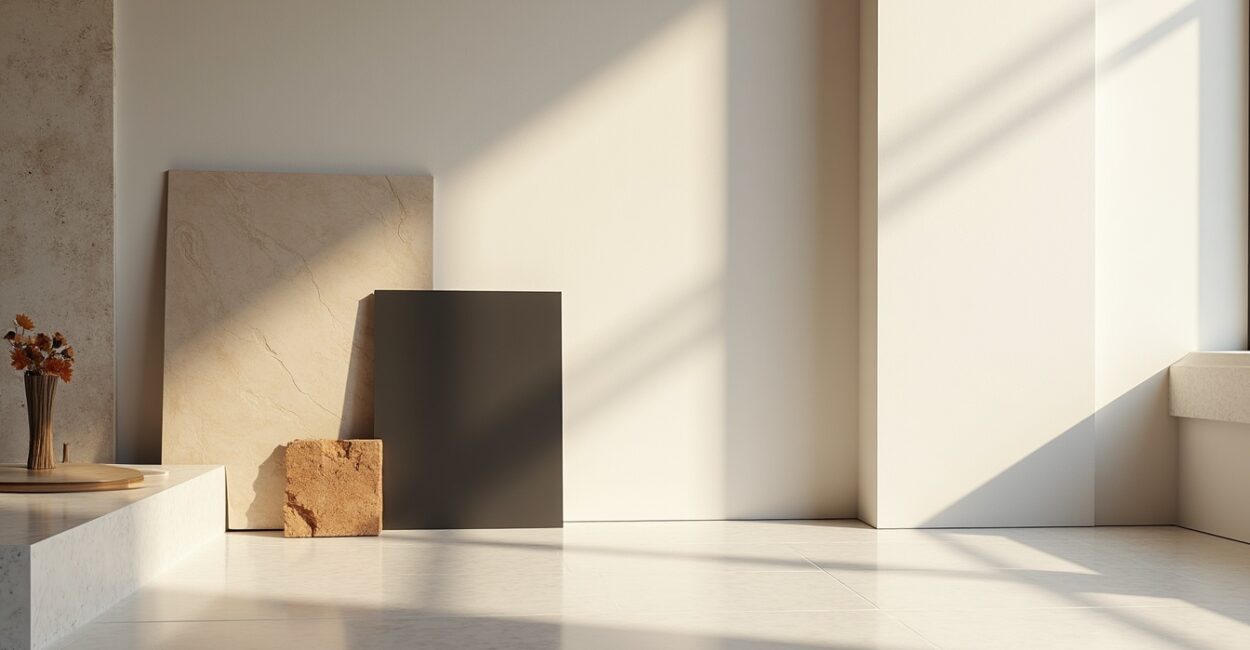 Material Contrast That Shouts Exclusivity