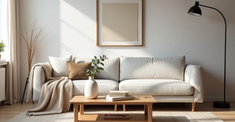 Minimalist decor tips for a serene living room look