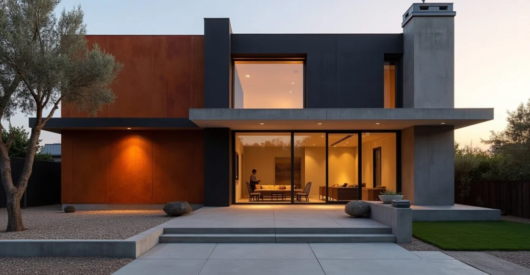 Modern House Exterior Ideas: Materials Shaping 2025 Facades