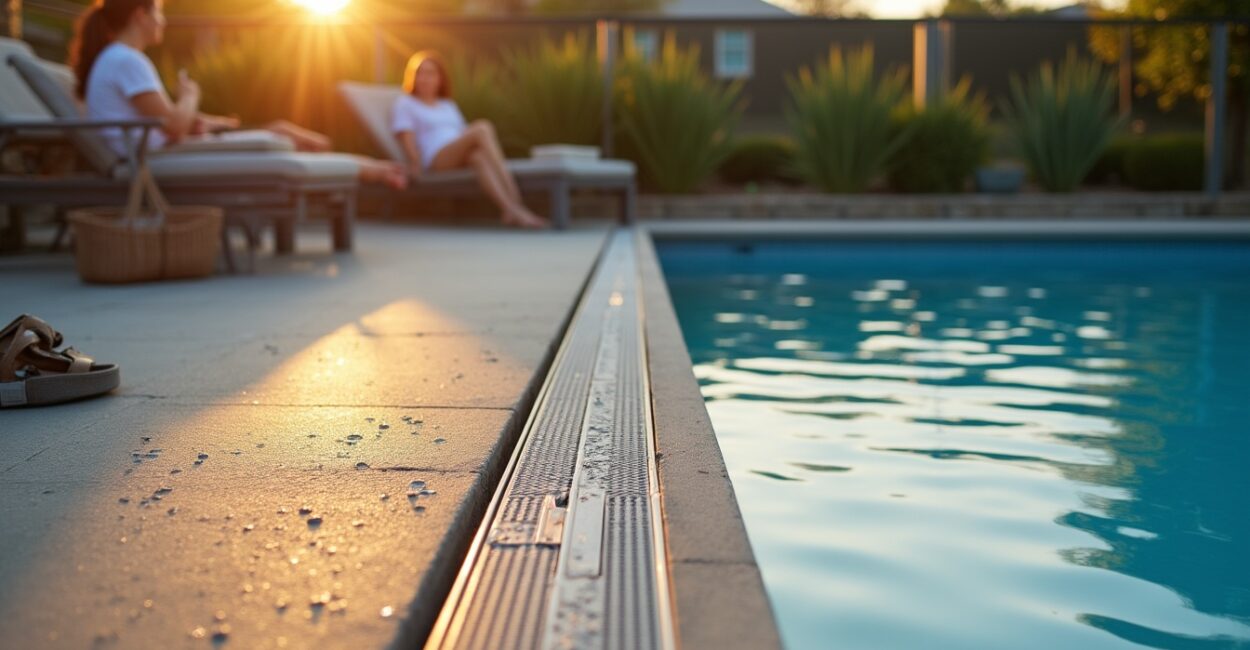 Poolside Patio Ideas: Safe, Stylish and Low-maintenance Poolside Patio Ideas: Safe, Stylish and Low-maintenance
