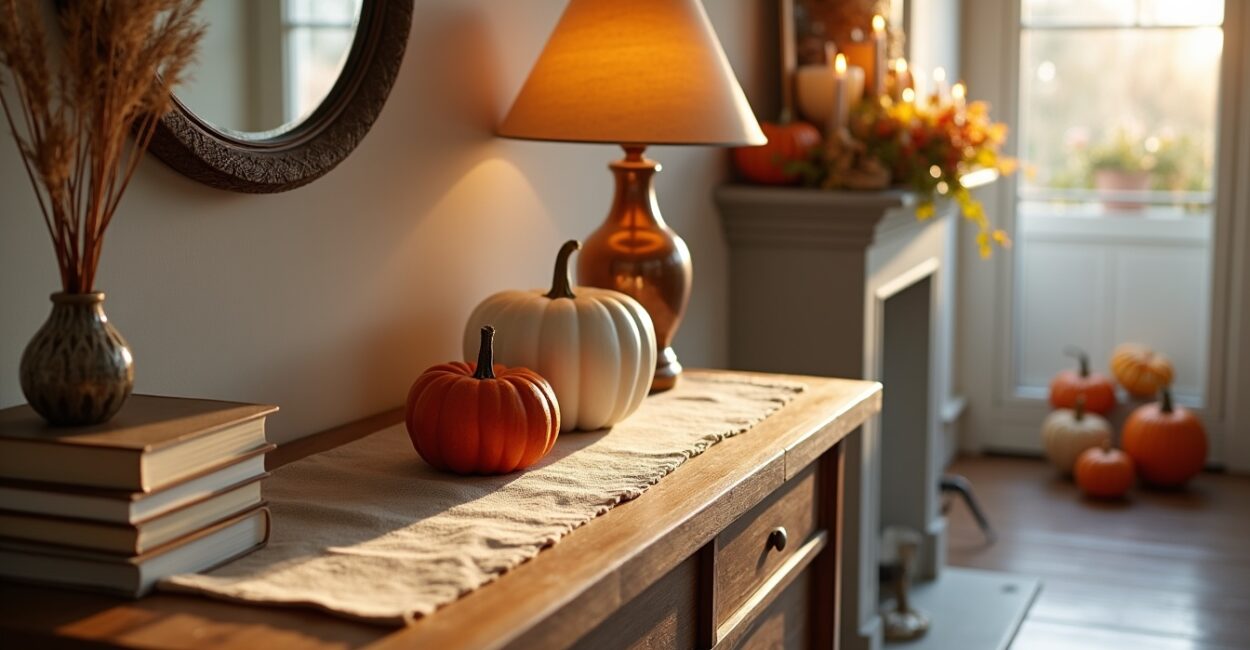 Practical Placement: Where pumpkin decor works best