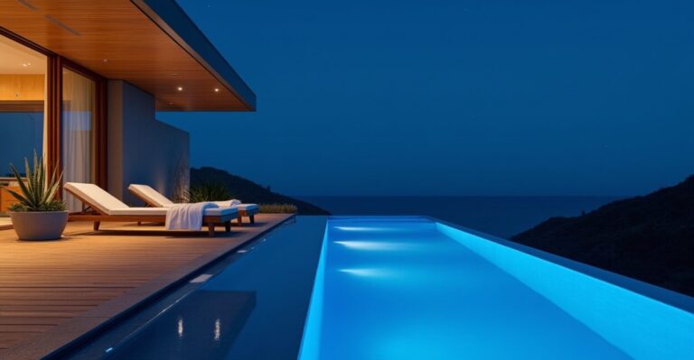 Private Pool Designs That Complement a Luxury Home Exterior