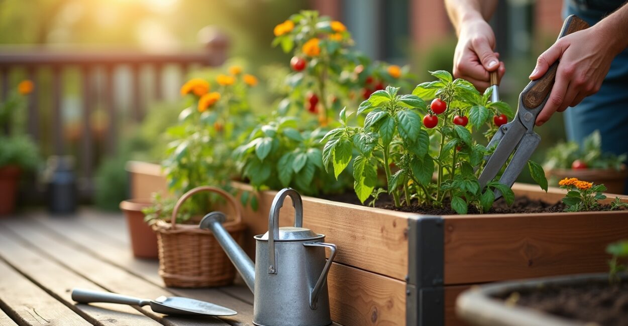 raised beds ideas: modern vegetable plots for small yards