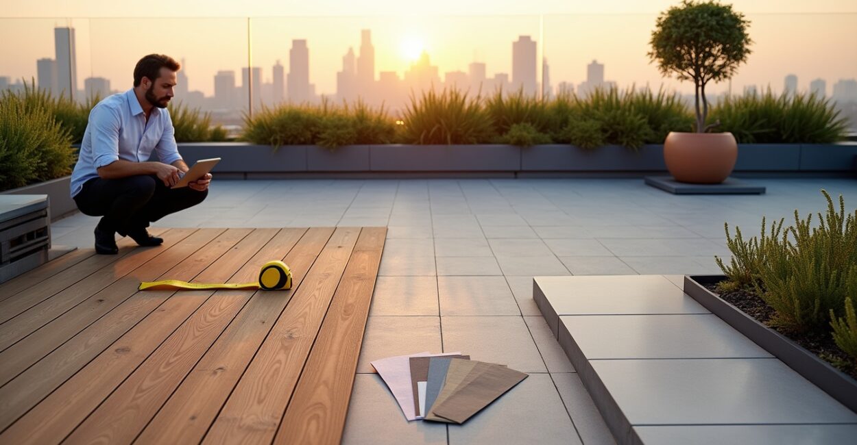 Rooftop Terrace Materials and Method Comparisons