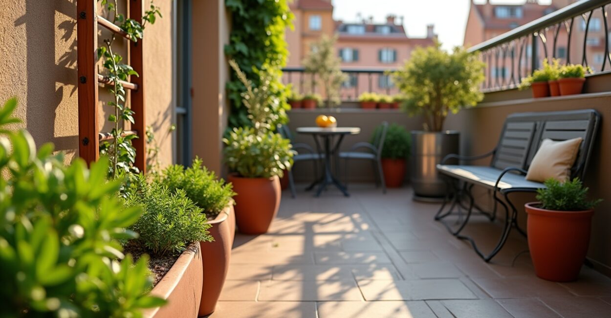 Small Terraces: Bright Plant Ideas for Compact Patios