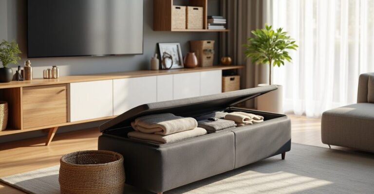 Smart Living Room Storage Solutions for Clutter-free Days