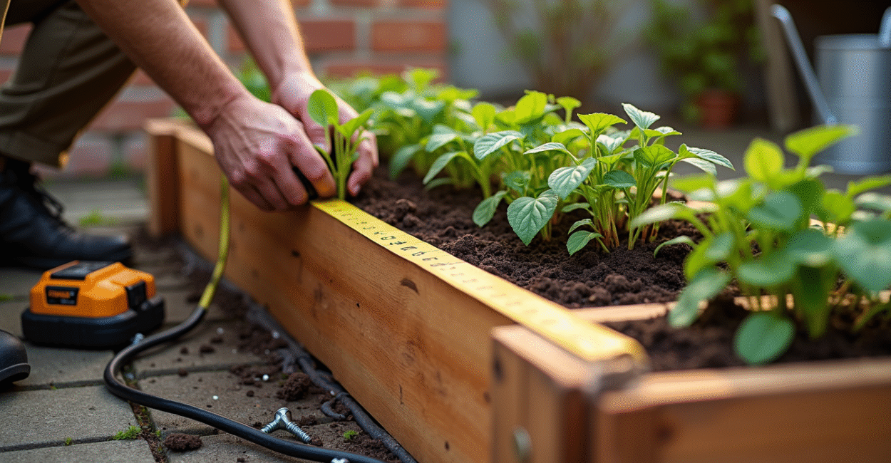 Step-by-step: build a compact cedar raised bed