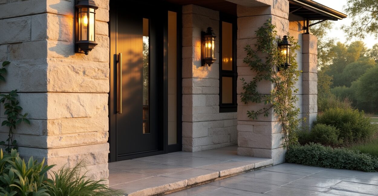 Stone Facade Accents That Elevate Luxury Front Exteriors Stone Facade Accents That Elevate Luxury Front Exteriors