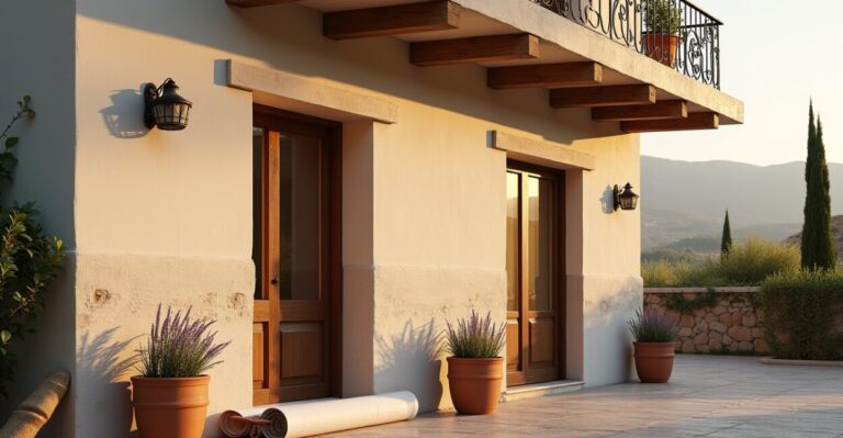 This Mediterranean Villa Facade Hides a Surprising Trick