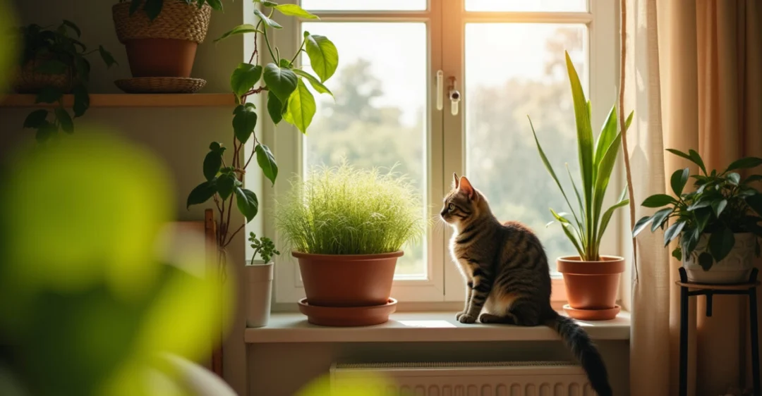 Cat-Friendly Houseplants: 12 Safe Picks for Curious Cats