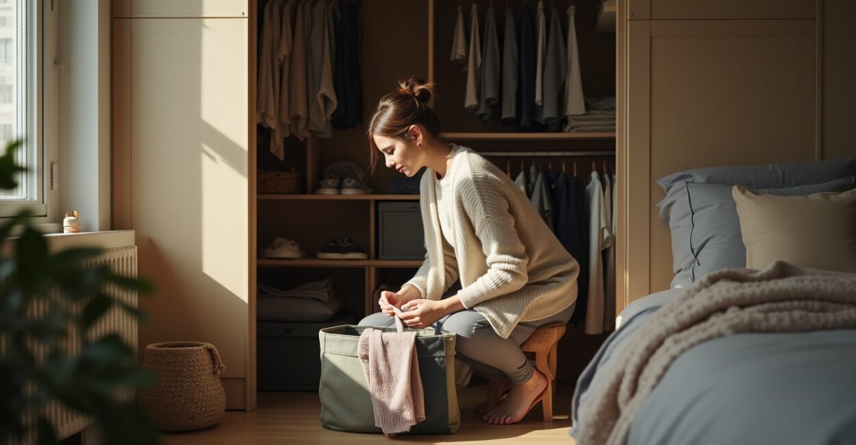 Closet Organization Routine for Faster Seasonal Swaps Closet Organization Routine for Faster Seasonal Swaps