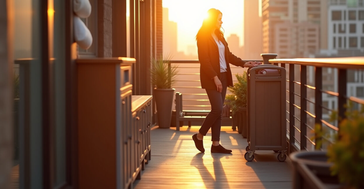Folding Cabinets for Balconies: Install in Under 30 Minutes Folding Cabinets for Balconies: Install in Under 30 Minutes