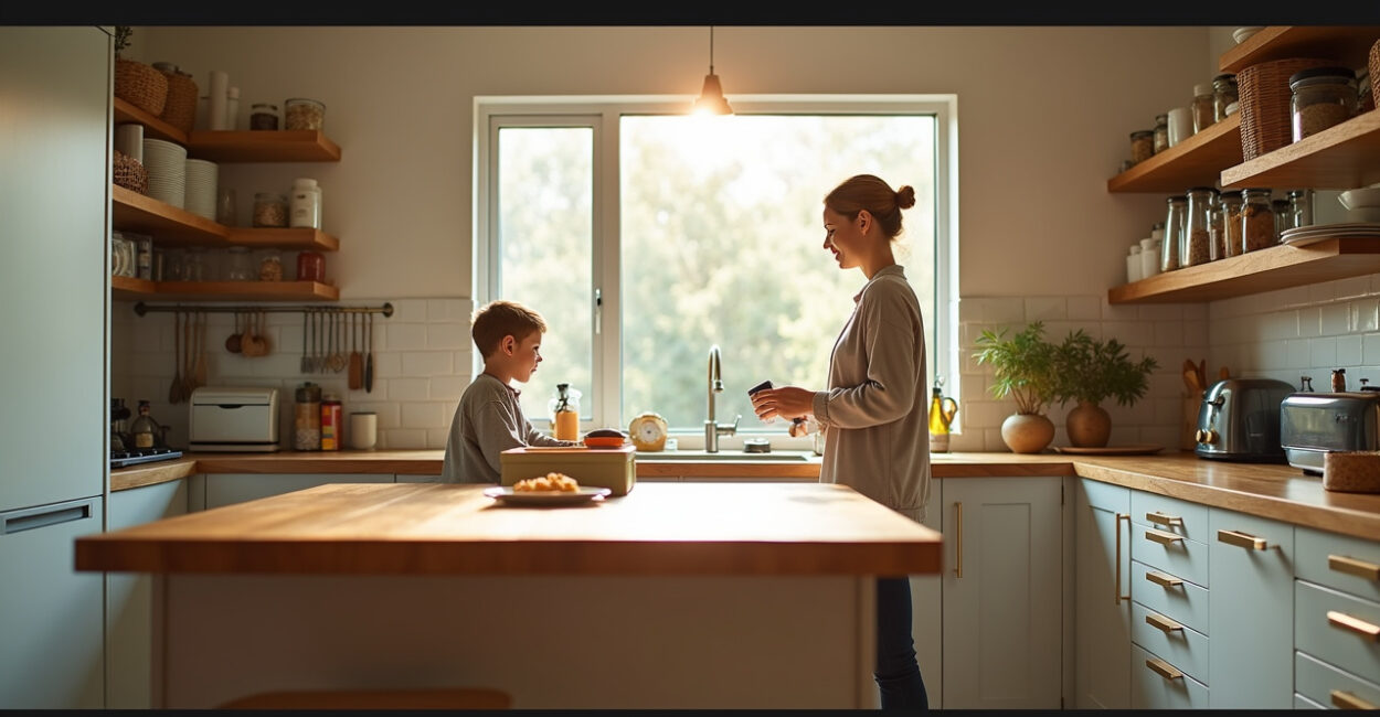 Kitchen Storage Tips for Families in Small Homes