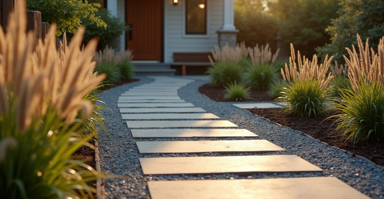 Layout and Flow for Efficient Front-Yard Hardscaping