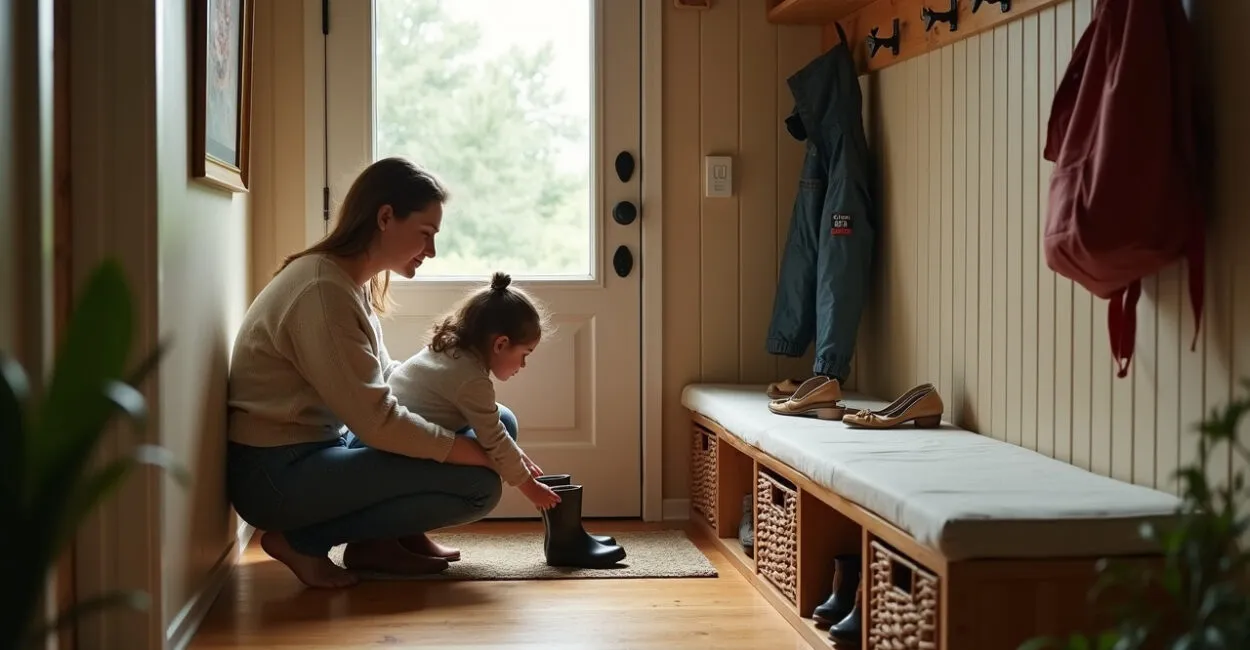 Mudroom Hacks That Save Space in Tiny Houses