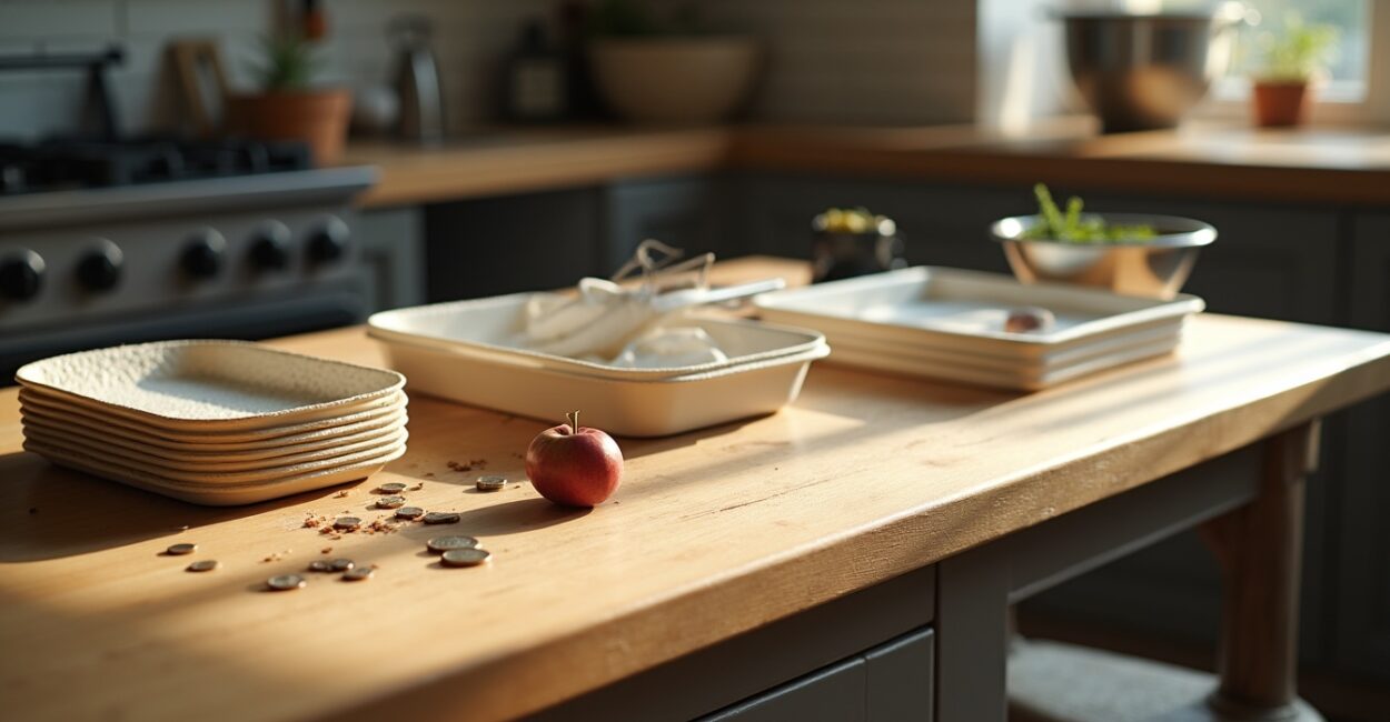 Side-by-side: Plastic, Biodegradable, and Hybrid DIY Tray Costs