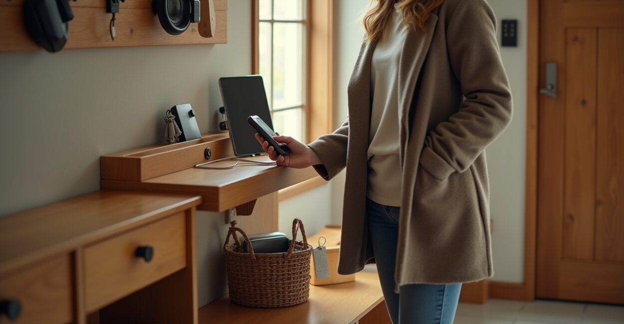 Smart Mudroom Hacks That Integrate Technology