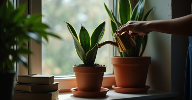 Snake Plant Care: A Simple Low-Light Weekly Routine