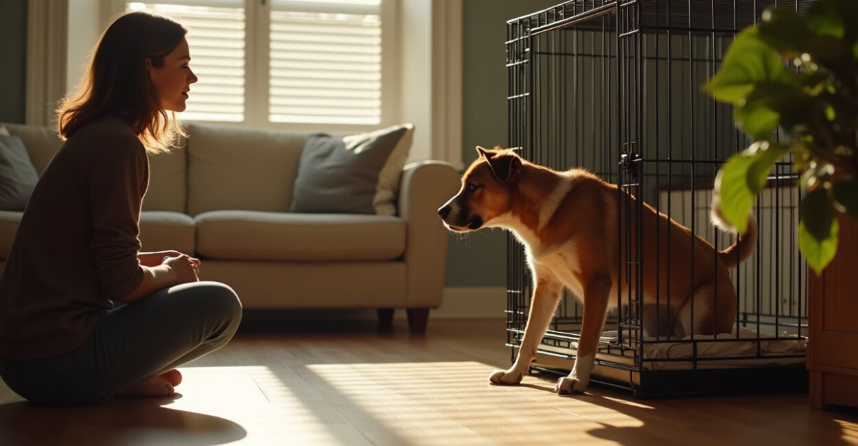 Transition Plan from Crate to Freedom for Rescue Dogs Transition Plan from Crate to Freedom for Rescue Dogs