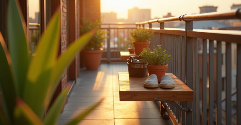 Under-Railing Racks: A New Space-Saving Trend for Balconies