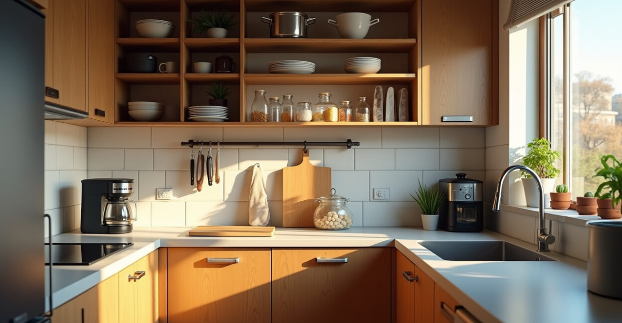 Small Apartment Kitchen Storage Hacks That Clear Counters Small Apartment Kitchen Storage Hacks That Clear Counters