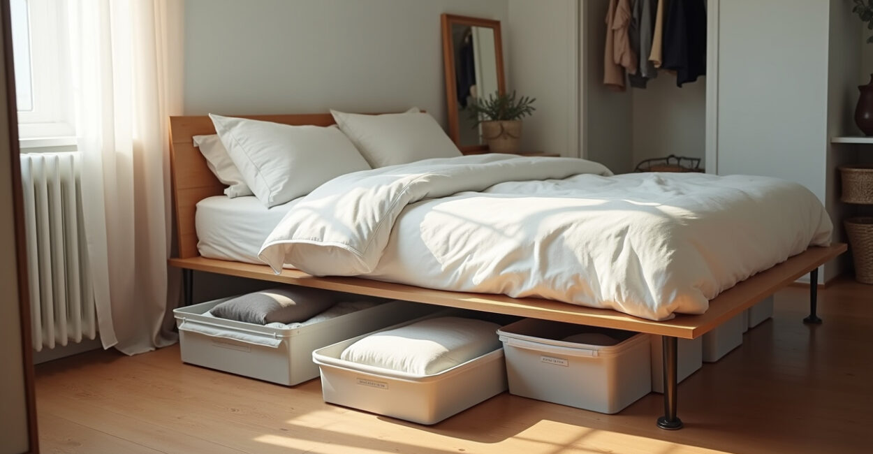 Under-Bed Storage Ideas for Tiny Bedrooms That Free Space Under-Bed Storage Ideas for Tiny Bedrooms That Free Space