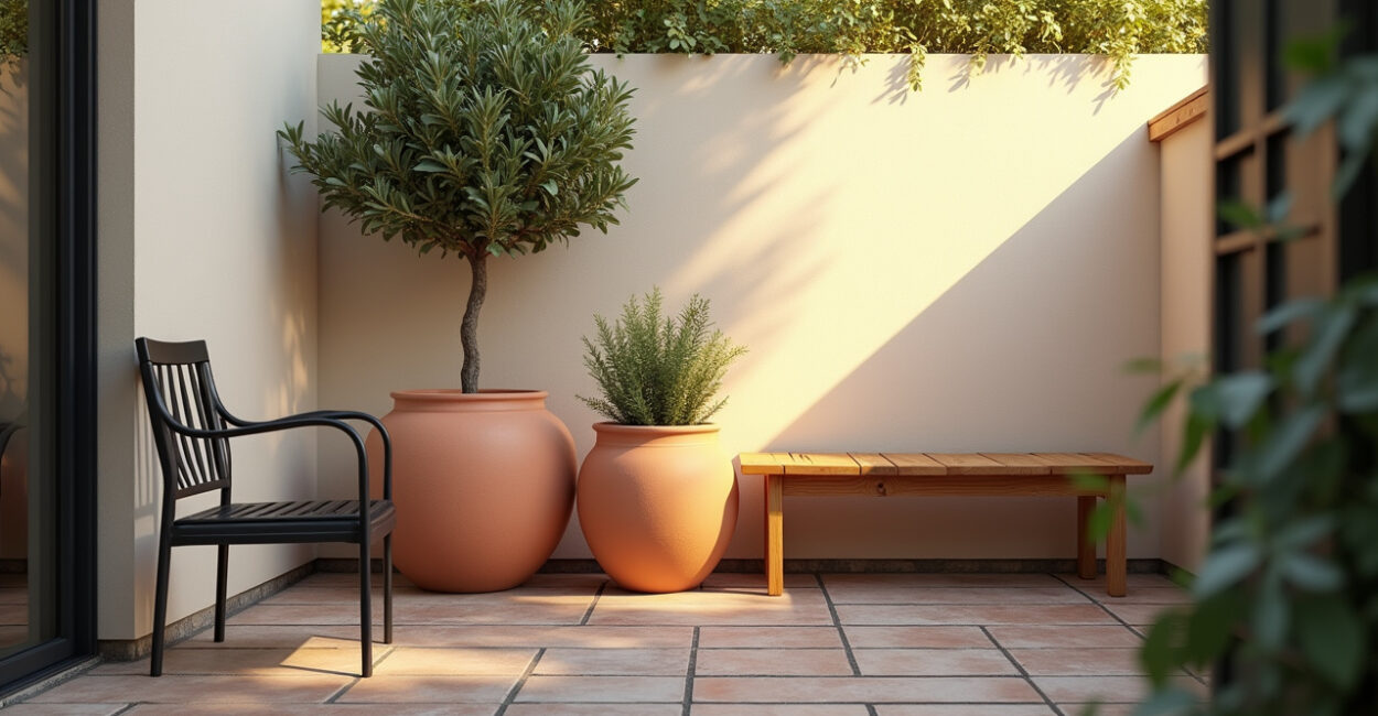 Arrange Potted Plants on a Patio: Height and Balance Arrange Potted Plants on a Patio: Height and Balance