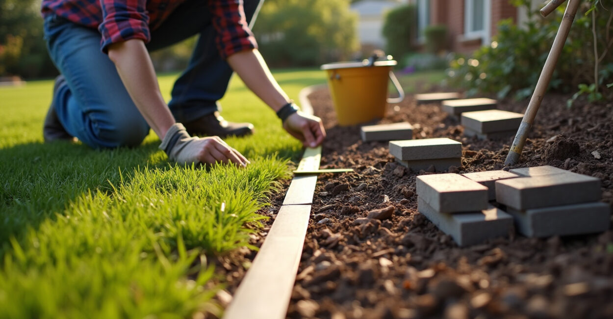 DIY Garden Edging on a Budget: Clean Lines for Less DIY Garden Edging on a Budget: Clean Lines for Less
